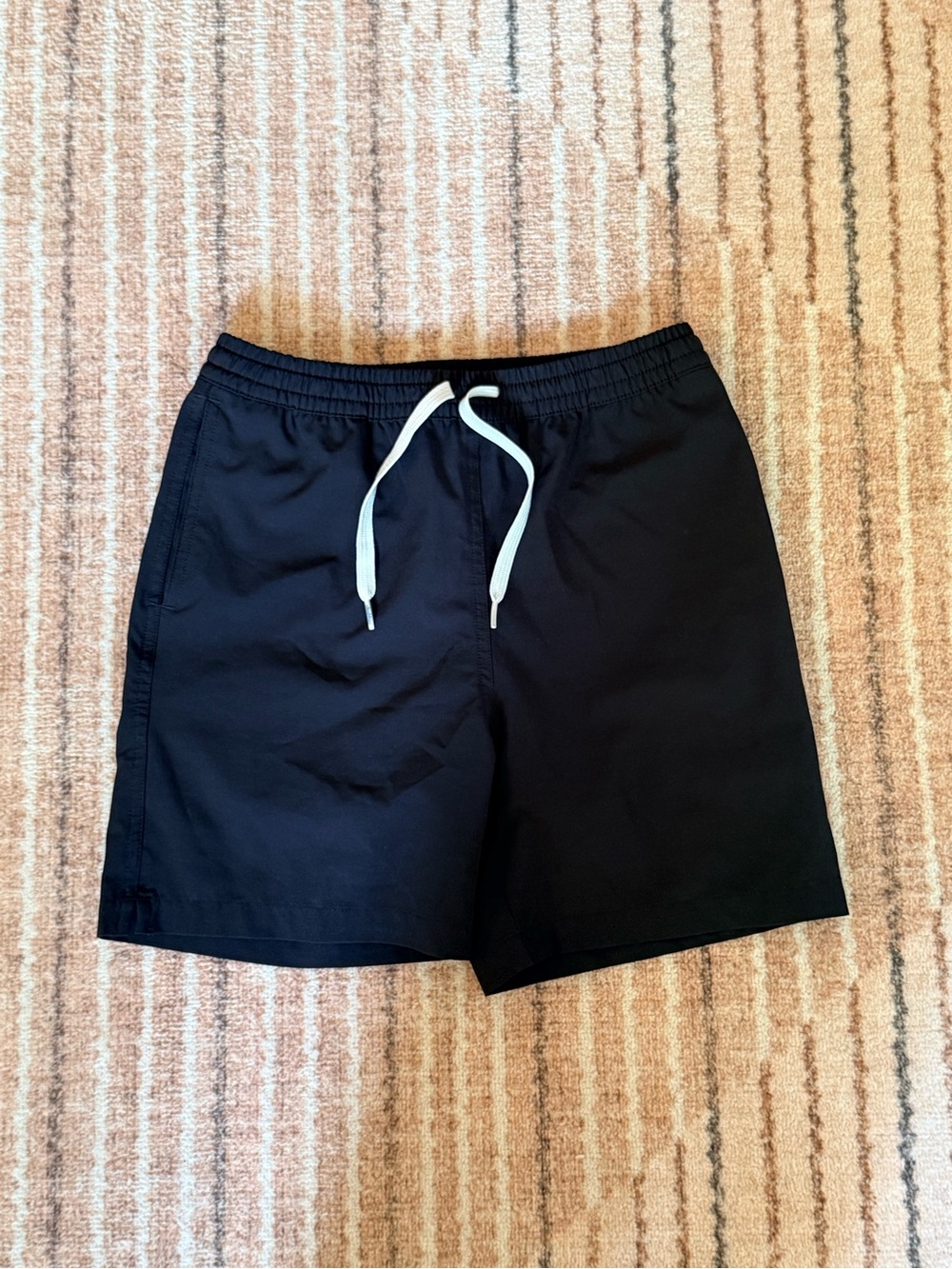 Boy’s Chubbies Black Drawstring Swim Shorts